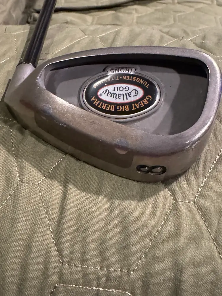 Easy Hitting and Forgiving Callaway Big Bertha Tungsten Titanium - 8 Iron RH