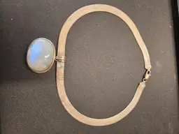 Silver/Moonstone Necklace