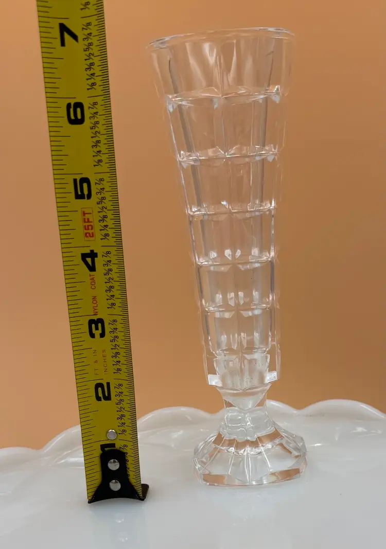 Cristal d’ Arques 24% Lead Crystal Bud Vase