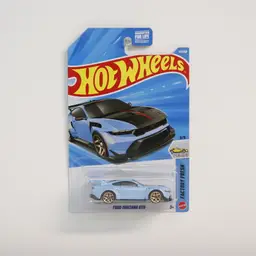 Hot Wheels Ford Mustang GTD Light Blue - Hot Wheels Ford Mustang GTD