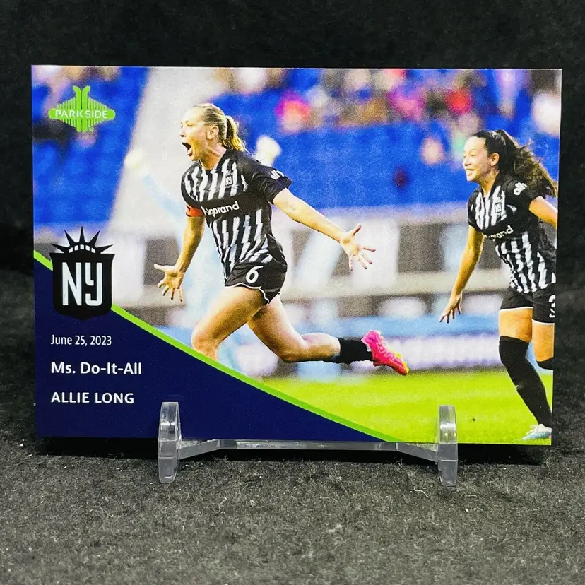 Allie Long Soccer Card /444 2023 Parkside Pronto