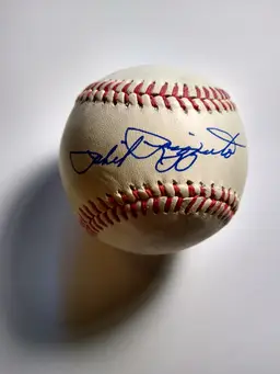 Phil Rizzuto Autographed Baseball Wilson Little League 9-in Leather Ball In Case