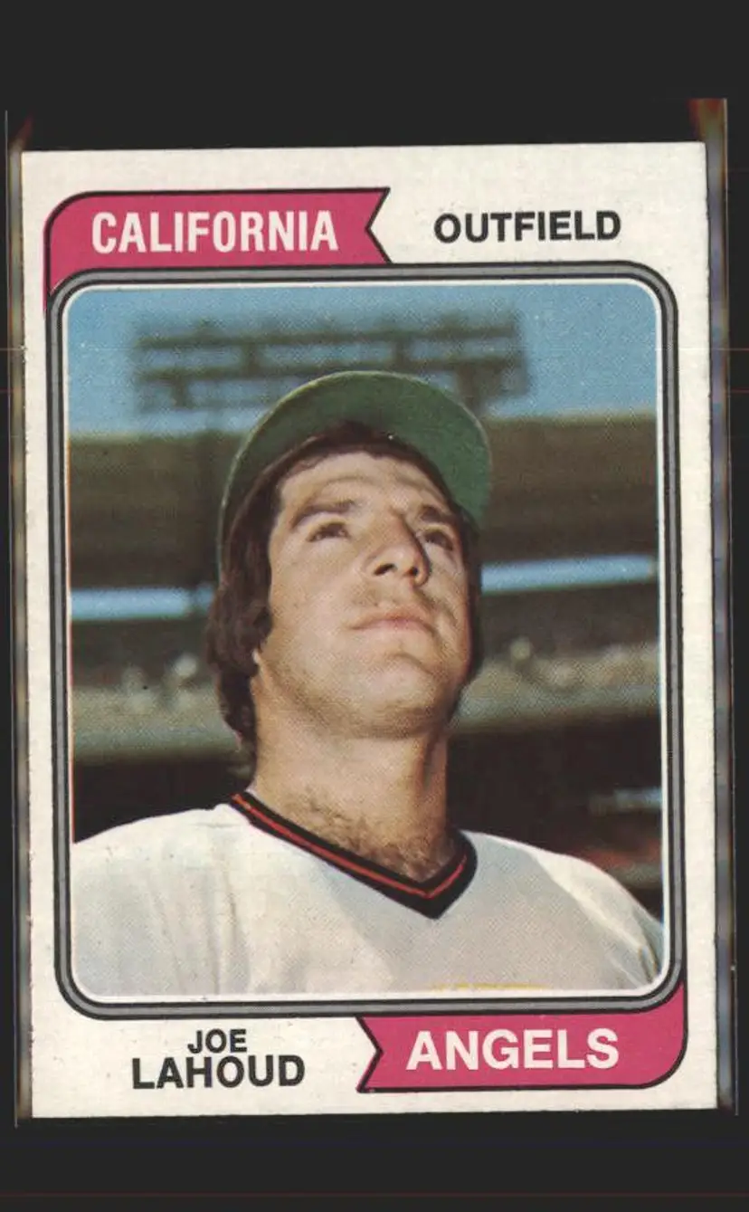 1974 Topps #512 Joe Lahoud - (pk5) - California Angels