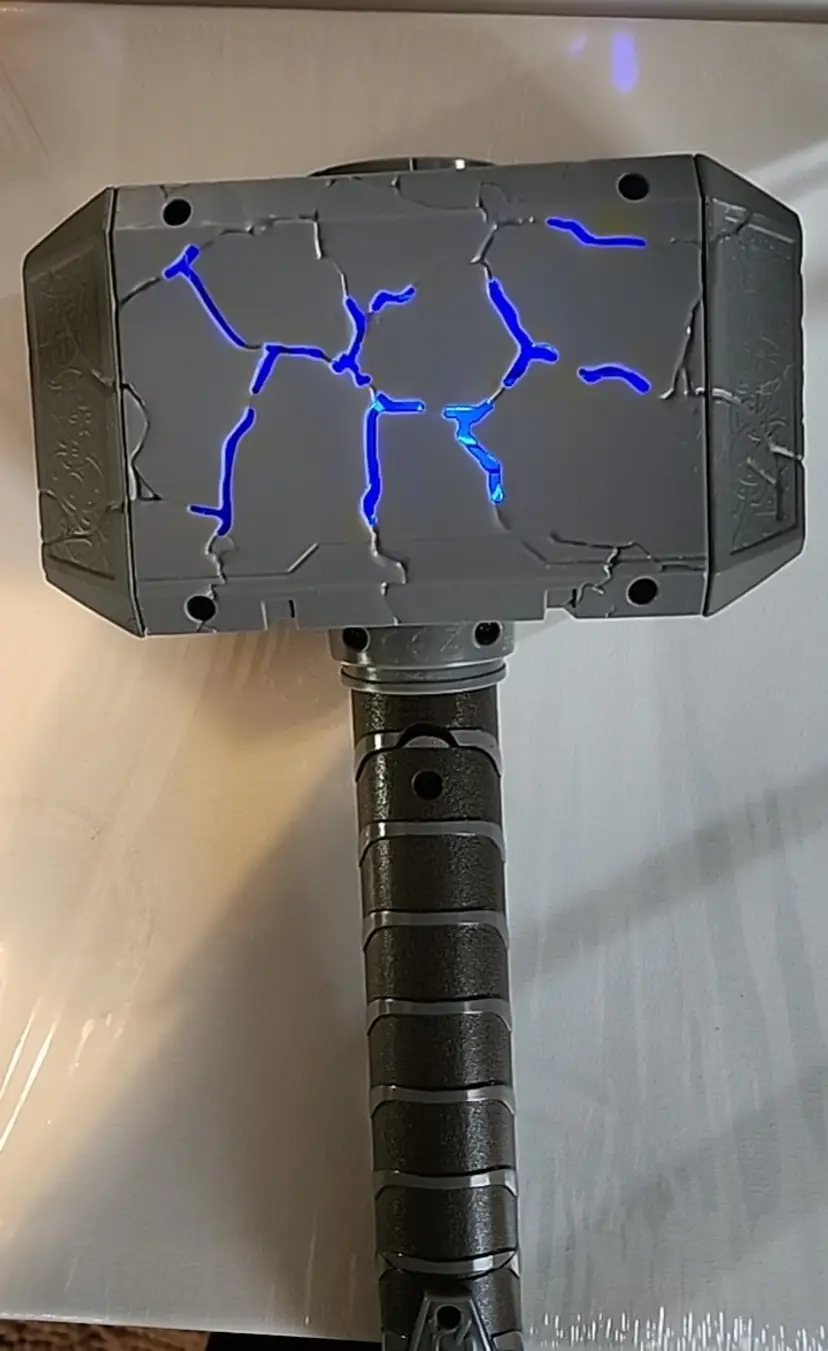Mjolnir Thunderous Toy Hammer with LED Effects