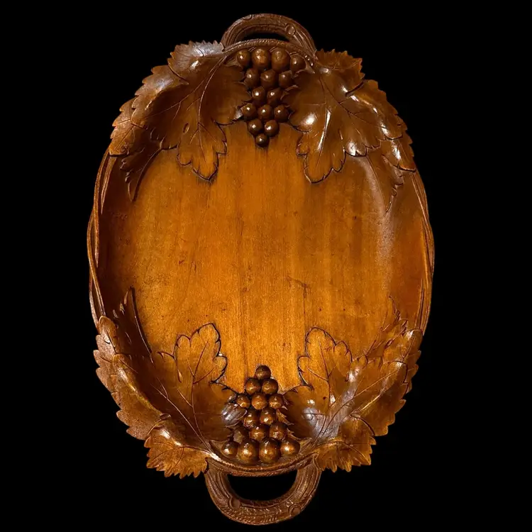 Wooden Stand Tray Music Box