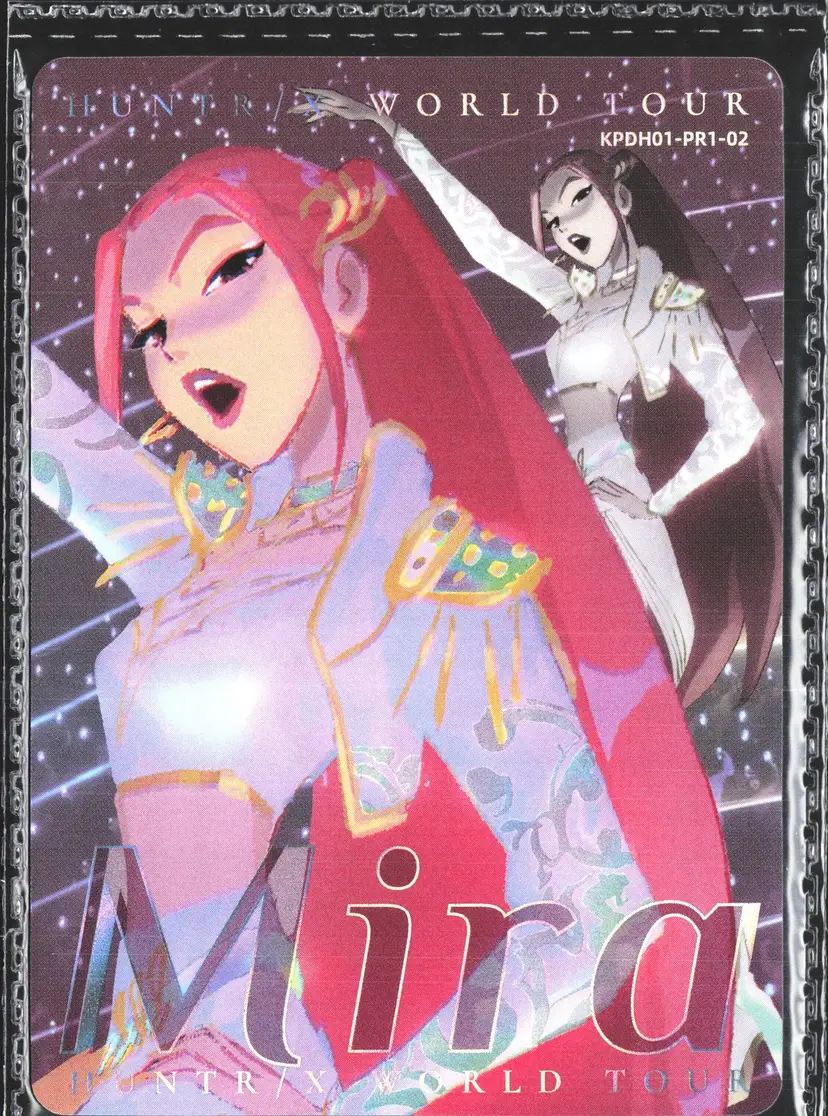 Mira - KPop Demon Hunters HUNTR/X World Tour Promo KPDH01-PR1-02 - 2026 Kayou (Sealed)