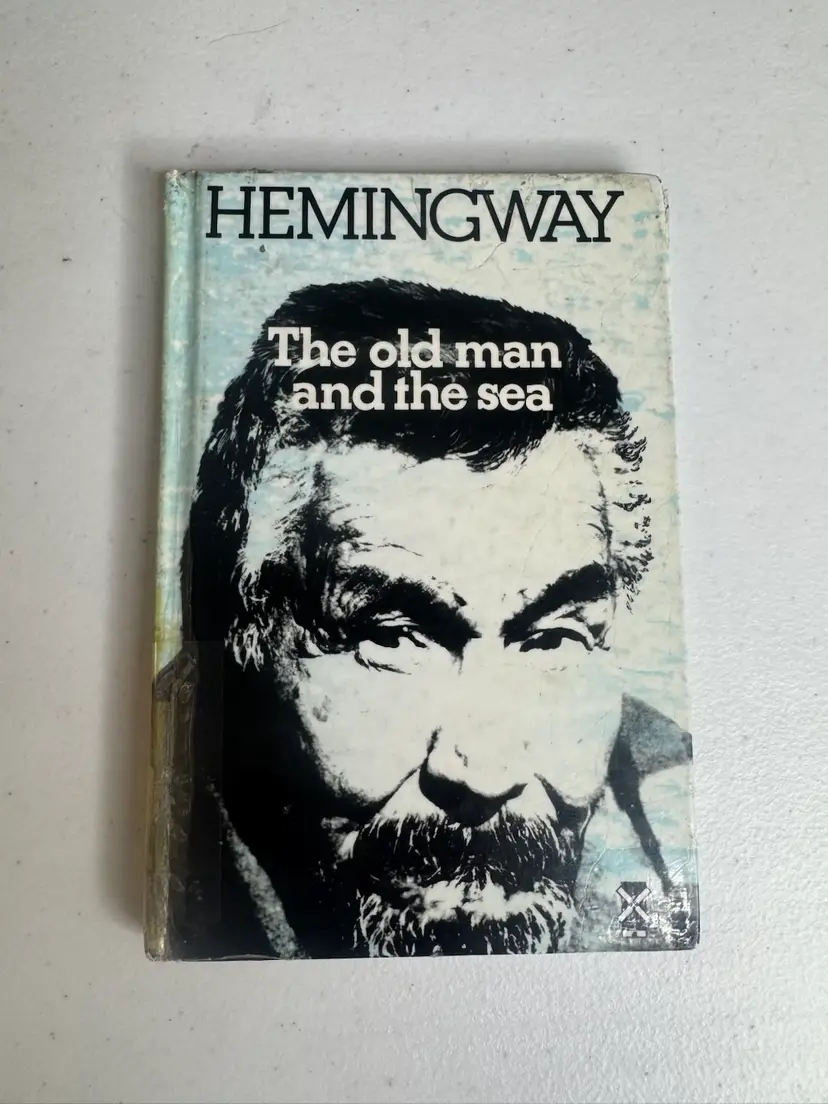Vintage Hard Cover ‘The Old Man And Sea’, Ernest Hemingway, CR 1989