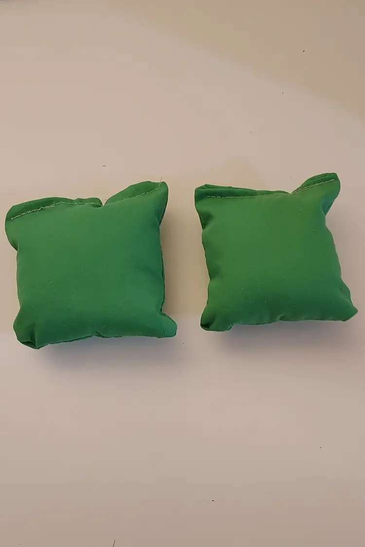 Set of Two Catnip Cat Pillow Toys