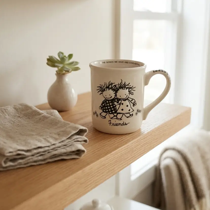 Children of the Inner Light Friends Mug by Marci Enesco Ceramic Cup