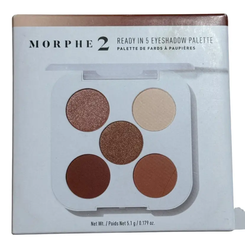 Morphe 2 Ready In 5 Eyeshadow Palette Malibu Net Weight: 5.1 g / 0.179 oz