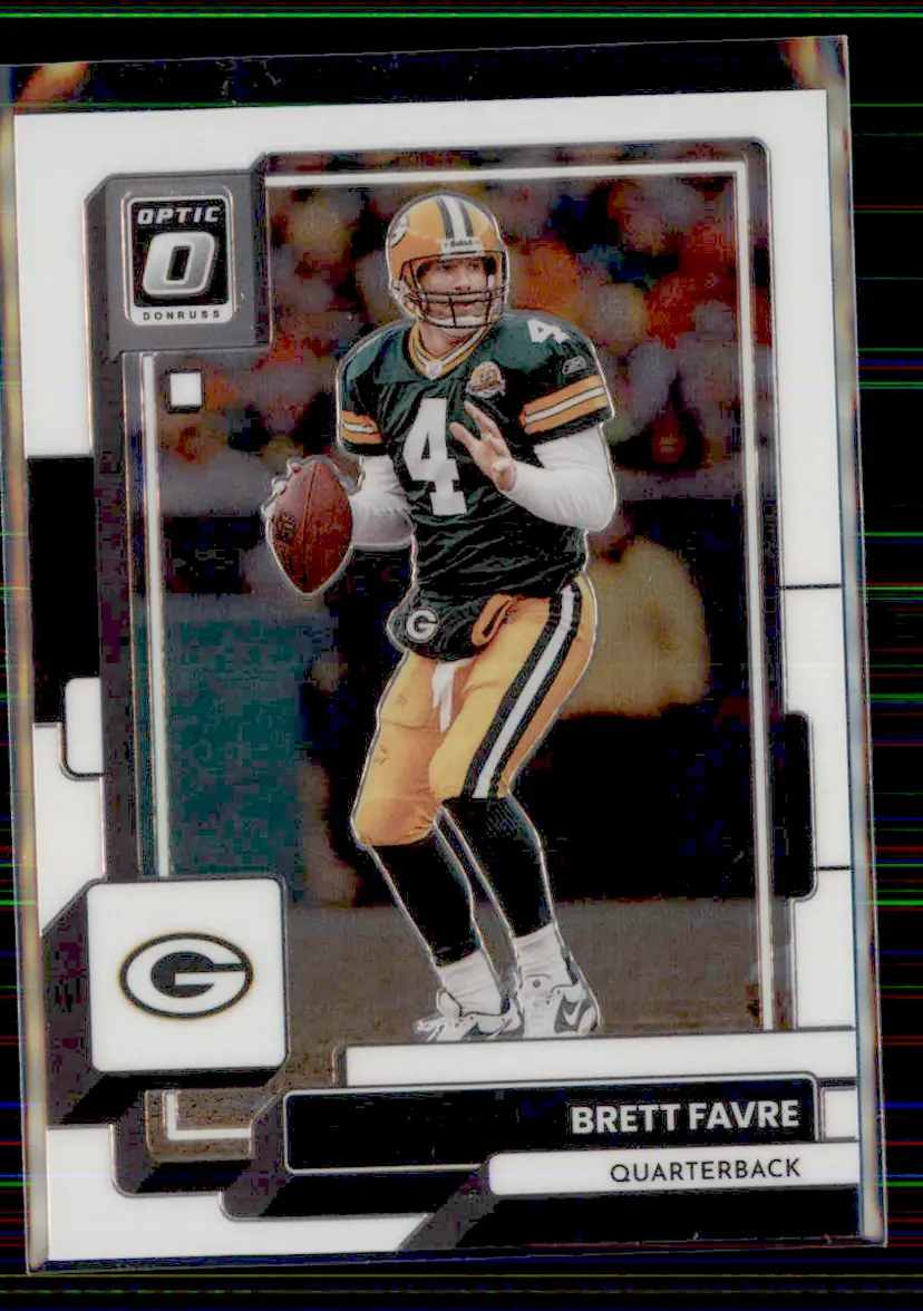 Brett Favre 2022 Donruss Optic #75 - Green Bay Packers - (130-116)