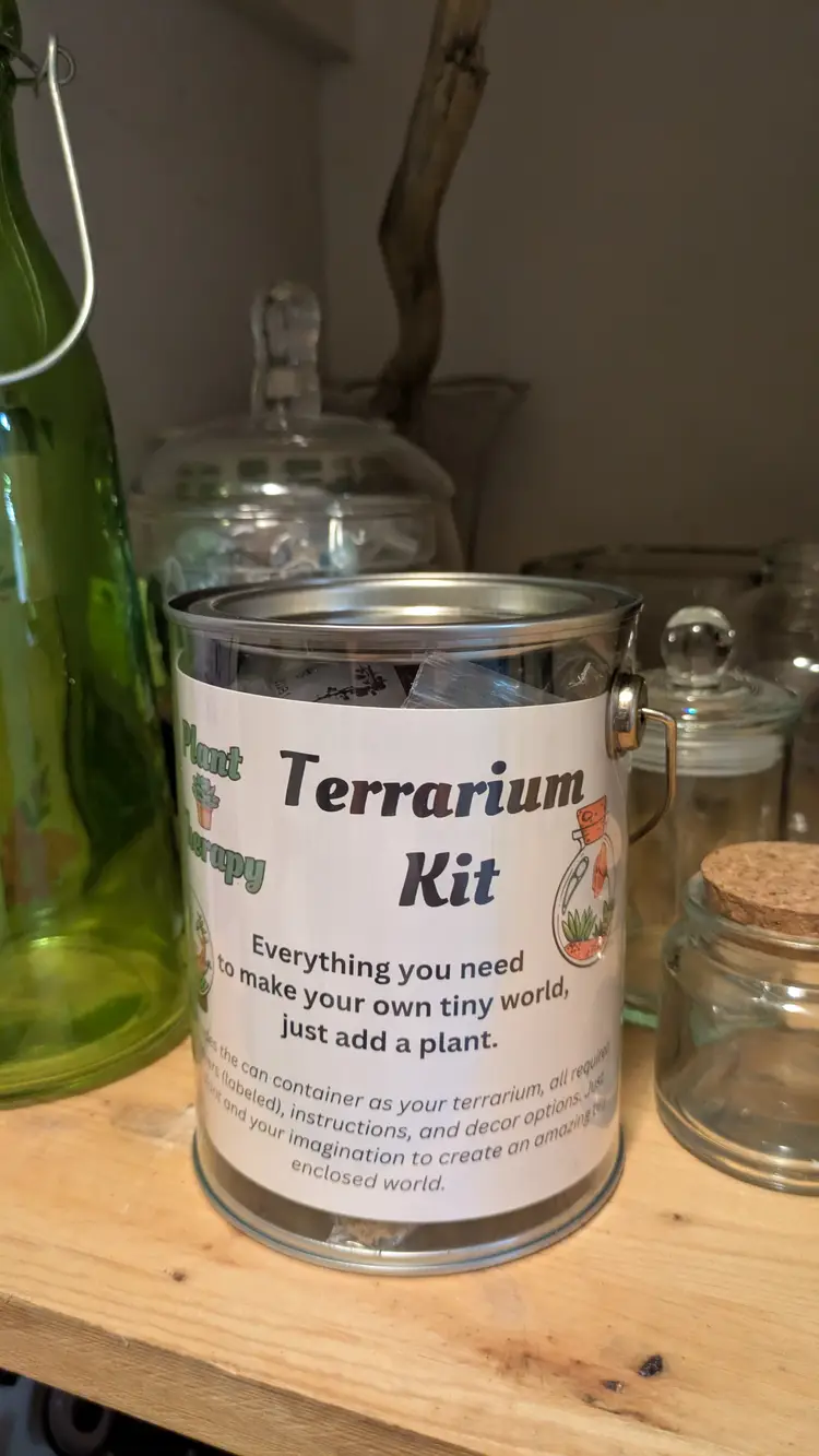 Acrylic Bucket Terrarium Kit