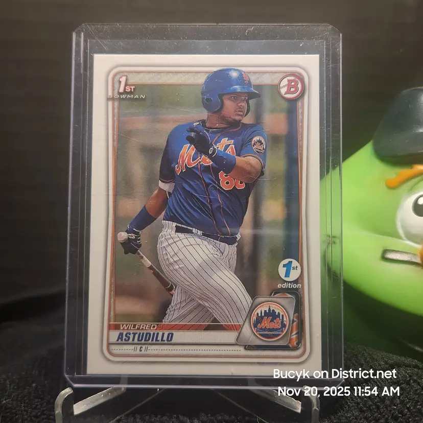 2020 Bowman 1st Edition - Wilfred Astudillo New York Mets