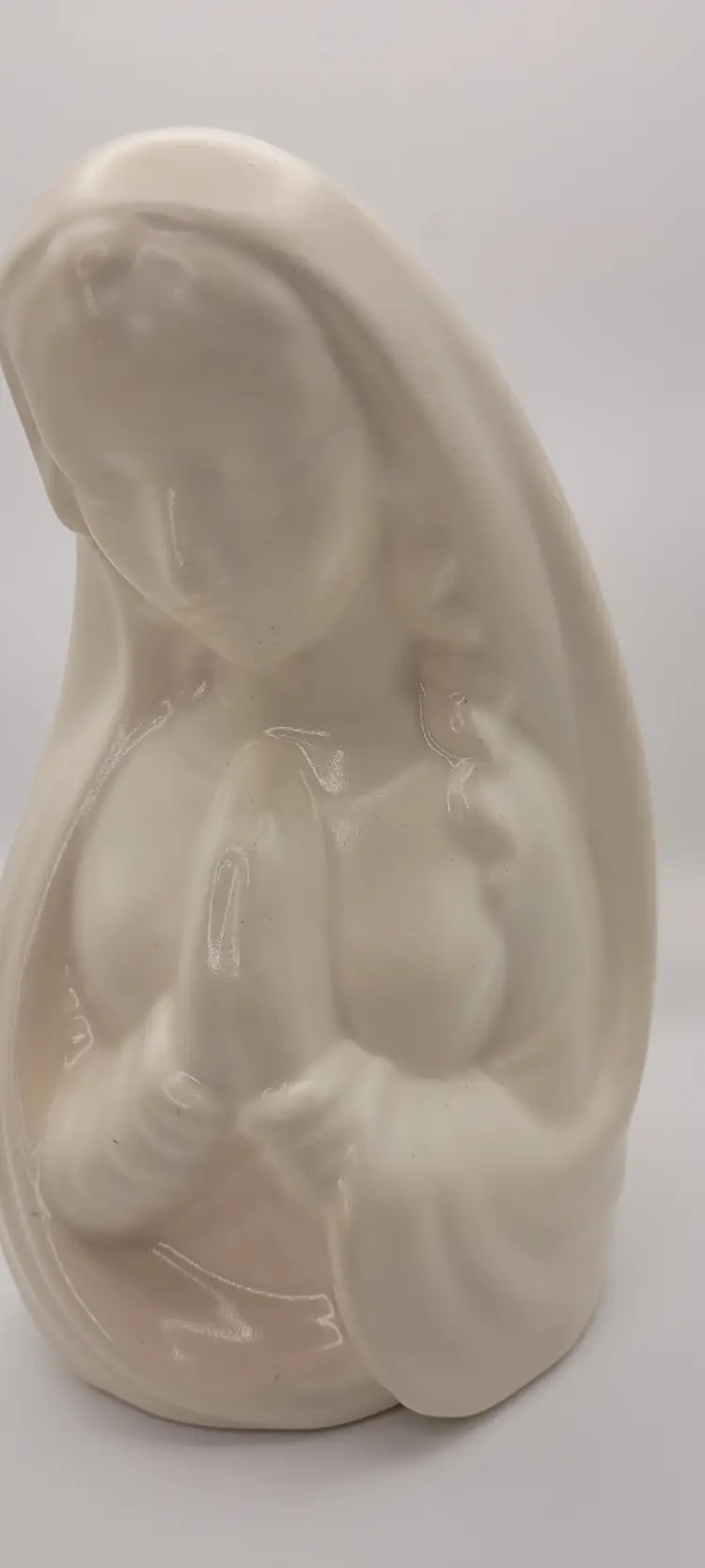 Haegar Virgin Mary Praying  Planter #850  Made in the USA 8  1/2" X 4"