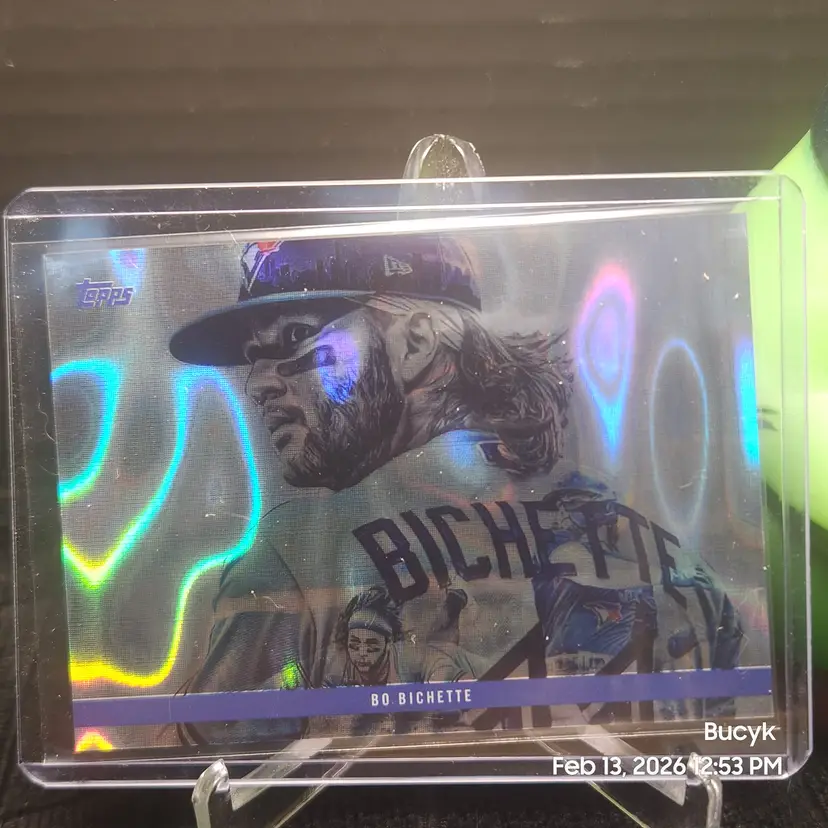 2022 Topps x Lauren Taylor Lava Foil - Bo Bichette Toronto Blue Jays
