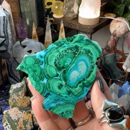 Crysocolla Malachite Specimen 40d