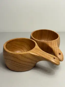 Überleben Dursten Lore Kuska - 12oz(355ml) Handcrafted Wood Camp Mugs - 100%