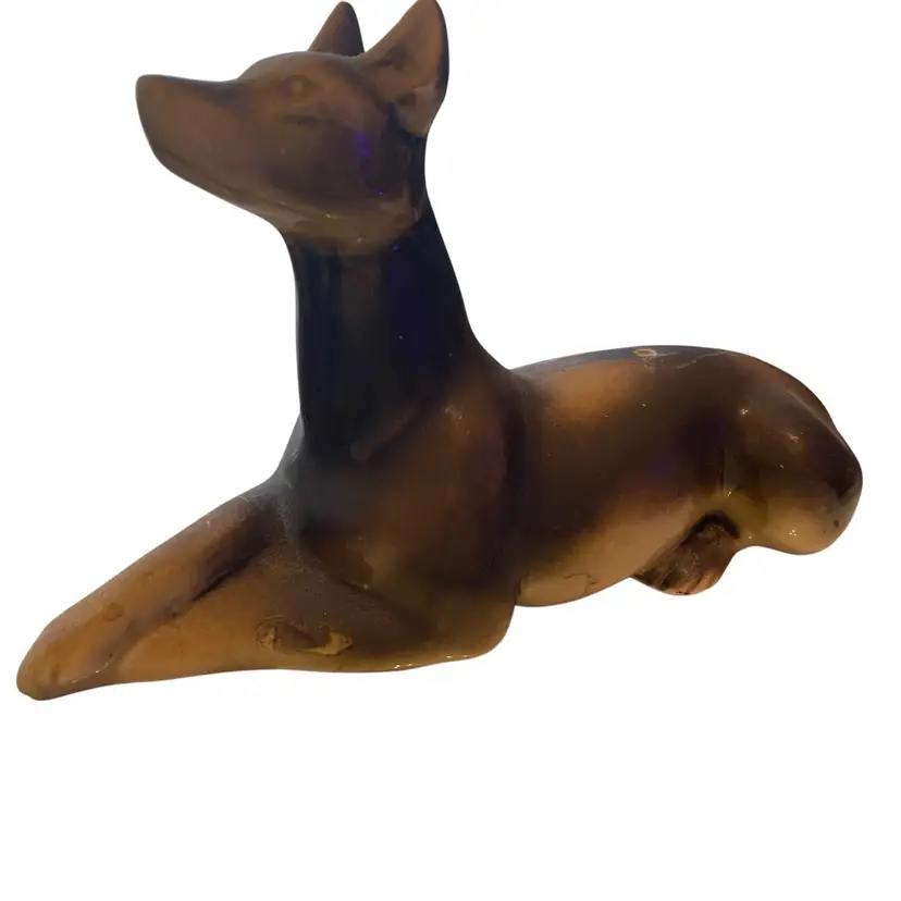 Vintage Doberman Figurine Brazil