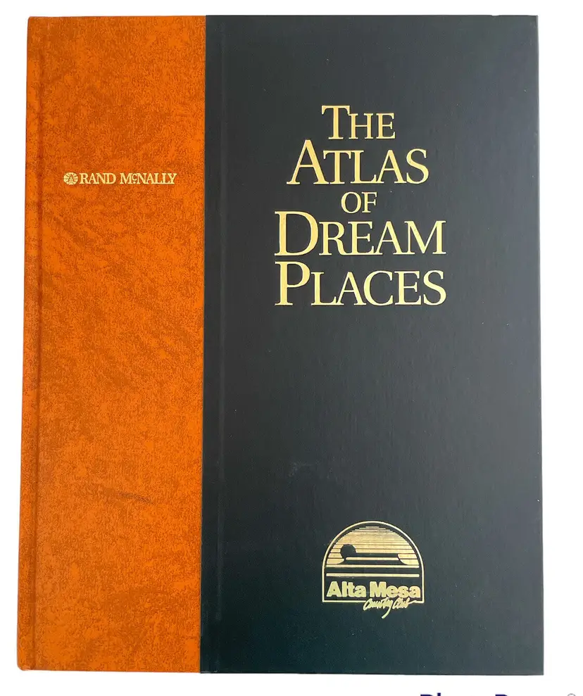 The Atlas of Dream Places Rand McNally Book Maps Grand Tour Hardcover