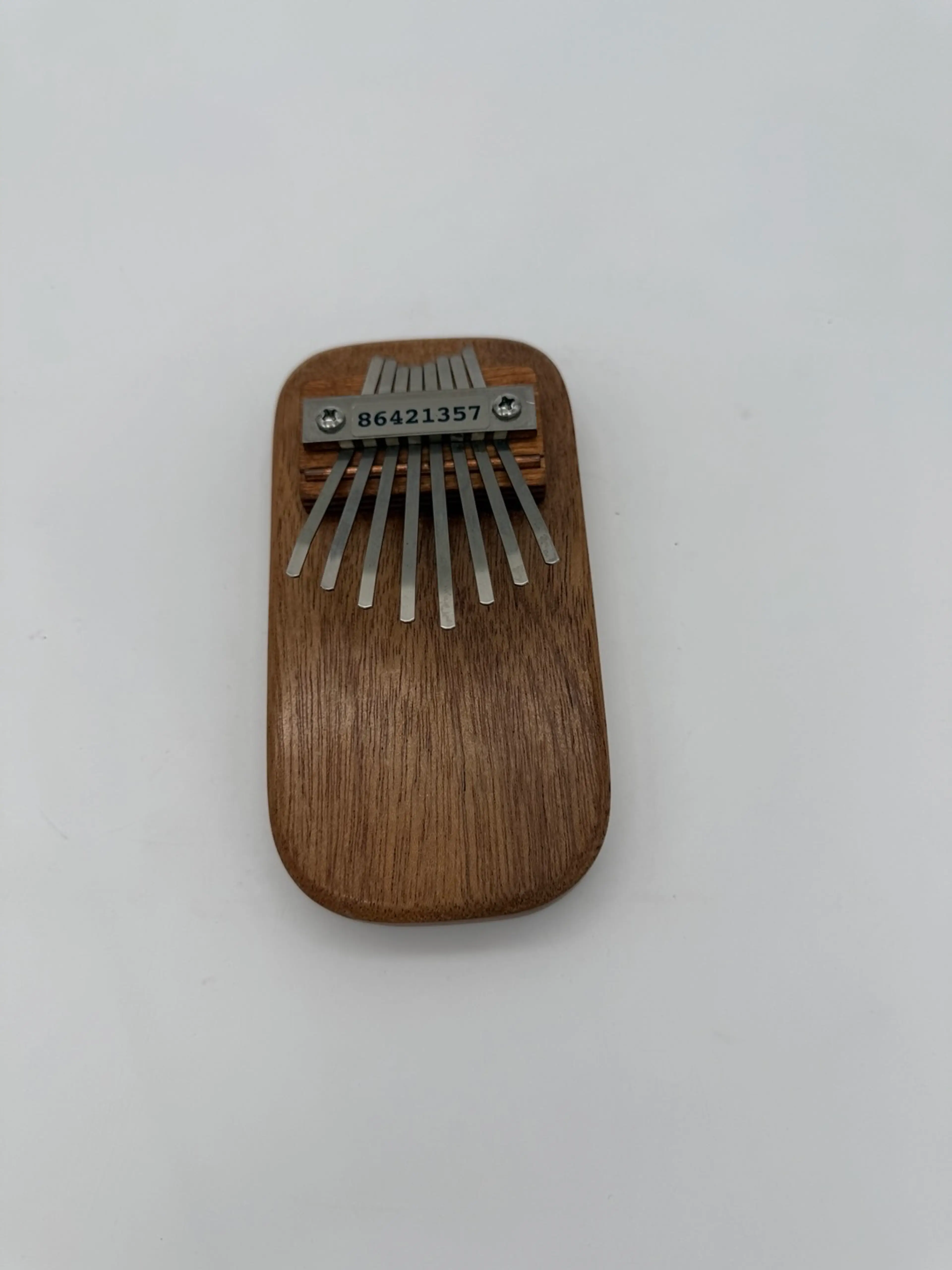 Mountain Melodies 8 Key Thumb Piano Cedar Board Diatonic Music Instrument Vtg.