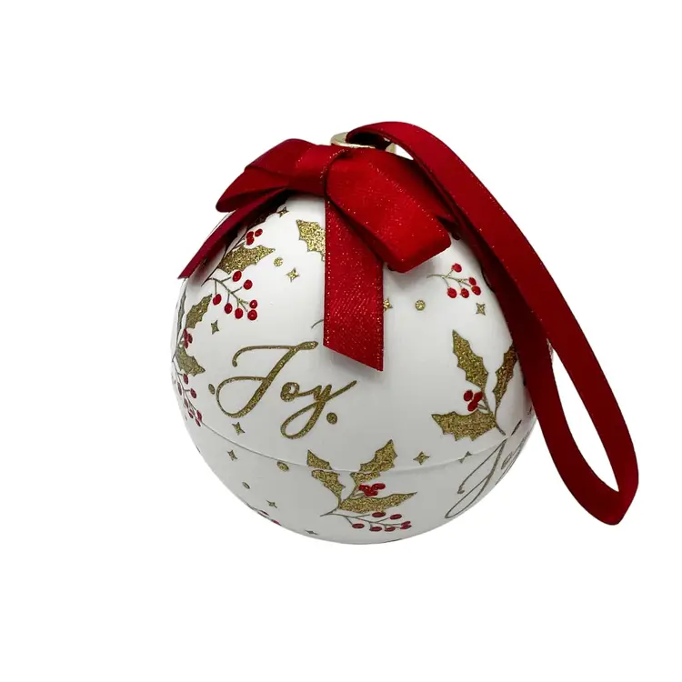 NWT Macy’s CZ & Sapphire Sterling Silver Cross Pendant Necklace Ornament Box