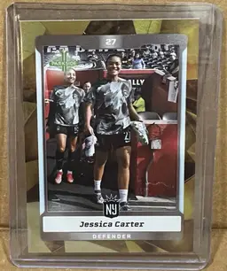 2025 Parkside NWSL Vol 1 - Jessica Carter - Gold 1/1