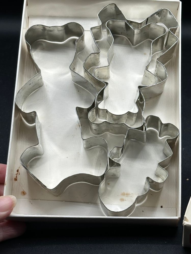 1985 GOLDILOCKS Cookie Cutters Storybook Collection Set of (4) Fox Run Vintage