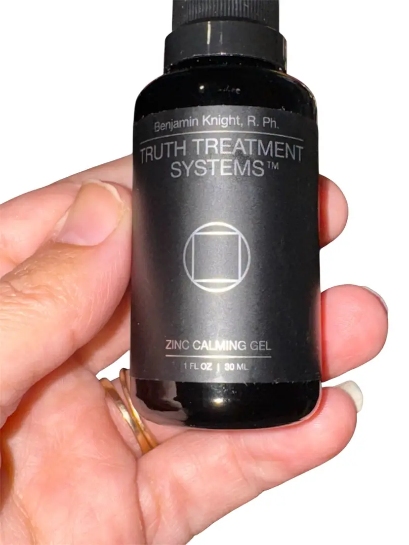 New! Truth Treatments Zinc Calming Gel