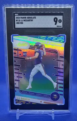 2024 Panini Absolute J.J. Mccarthy /350 SGC 9