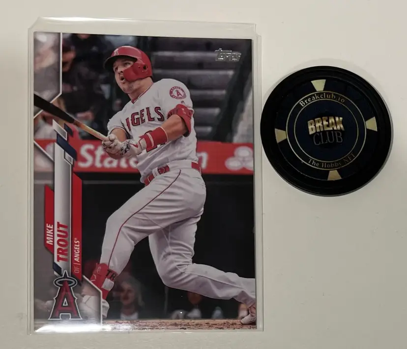 Mike Trout 2020 Topps Los Angeles Angels