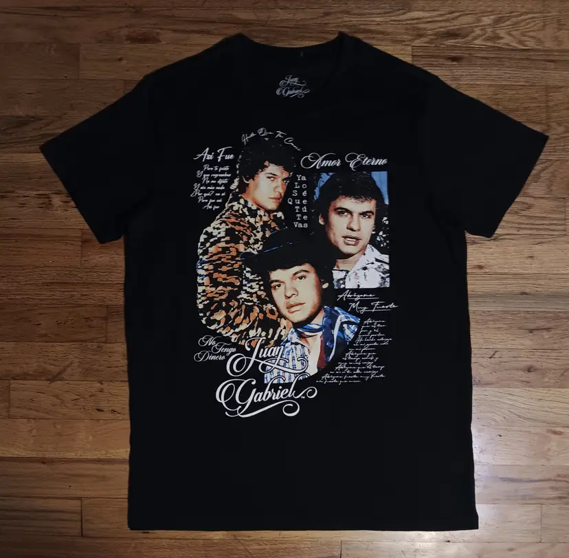 Juan Gabriel t-shirt NEW nwot Medium pop latin music concert