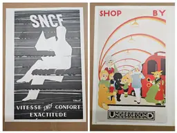 Frameable poster cutouts. 11"x16.5".