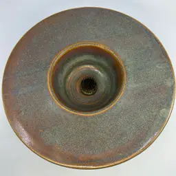 Ikebana Vase Pottery Metal Flower Frog Symons Pottery