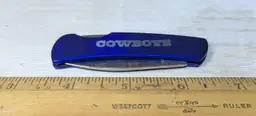 Dallas Cowboys foldable pocket knife Maxam