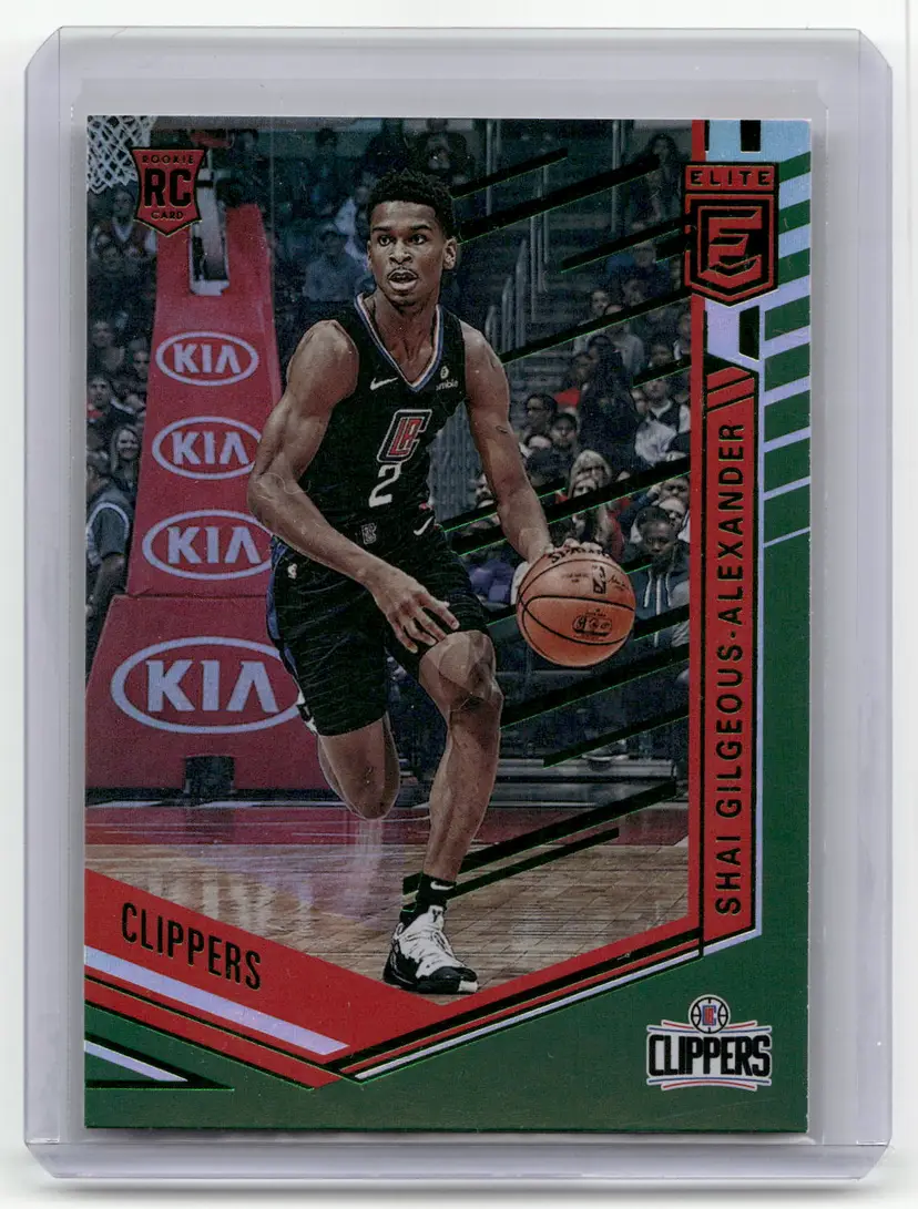 2018-19 Panini Elite Shai Gilgeous-Alexander Rookie Card #274 - Clippers