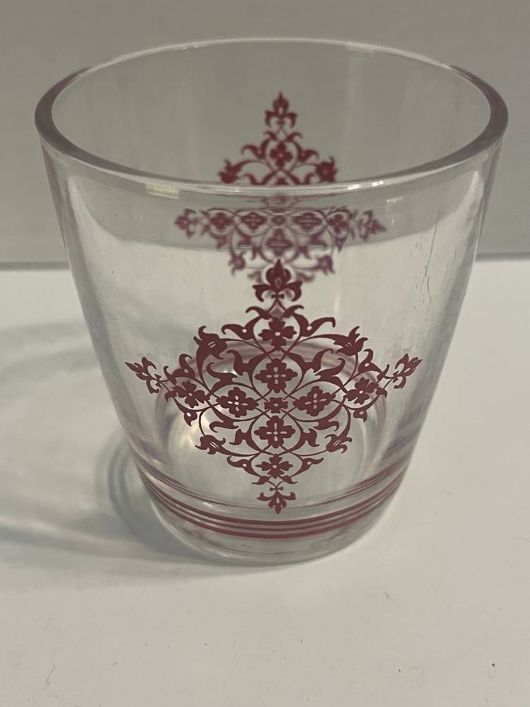 Vintage Hazel Atlas 1/2 Pint Breakstone Sour Cream Glasses Great Colors