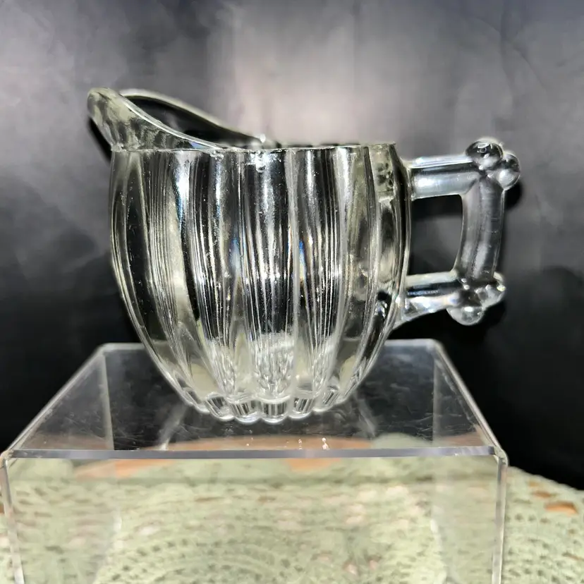 Vintage Jeanette Glass “National Creamer