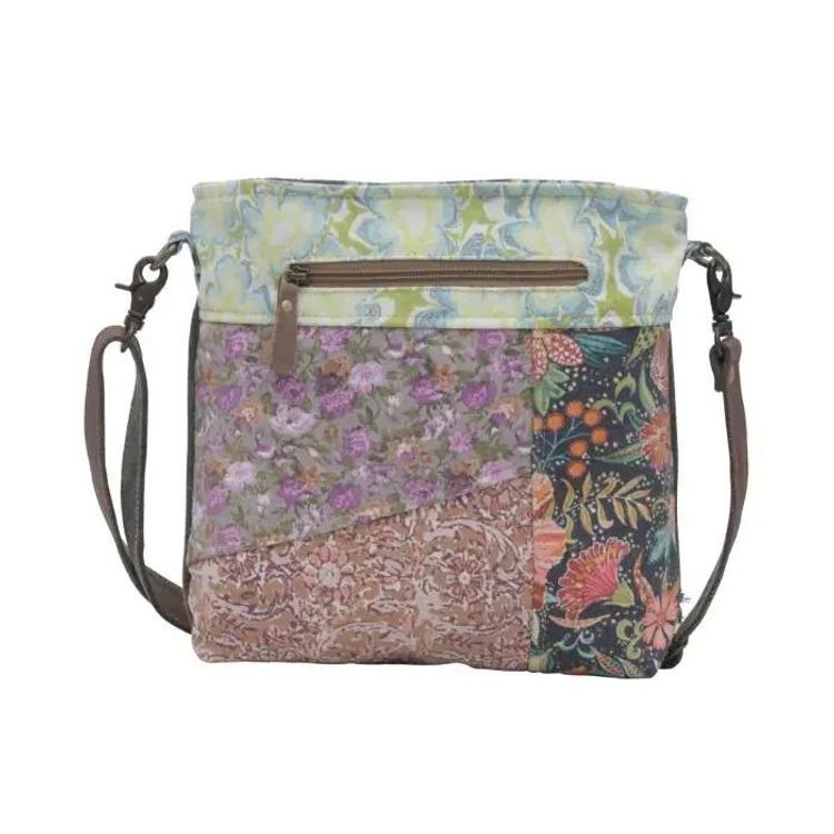 Myra Bag Floral Patchwork Crossbody Bag