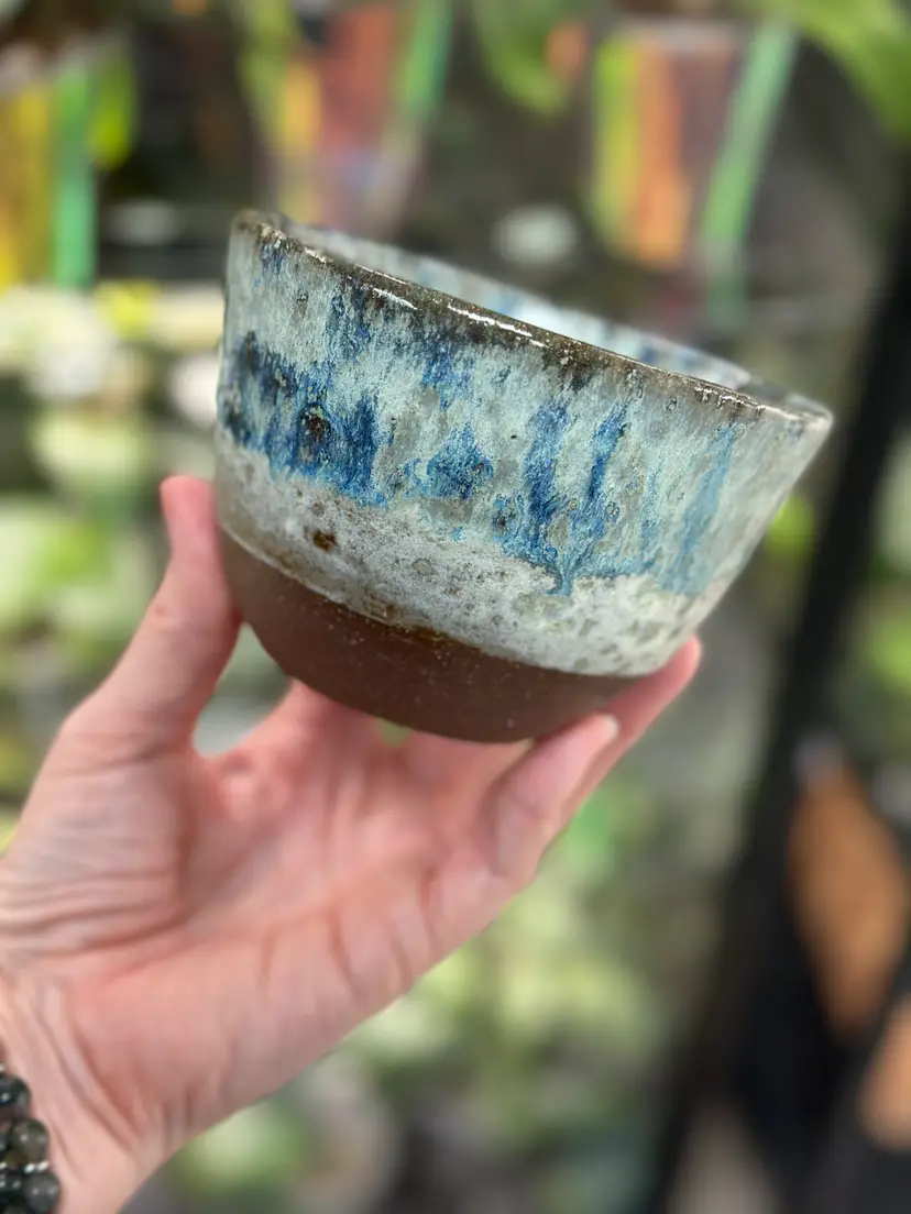 #27 Handmade pot, no drainage 4.5 inch terracotta