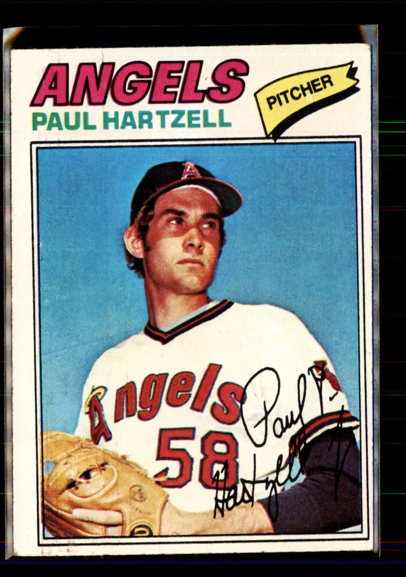Paul Hartzell 1977 Topps #179 - (144) - California Angels