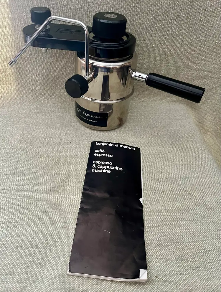 1982 Benjamin & Medwin Inc Cafe Espresso Cappuccino Machine Coffee Bar RV Camp