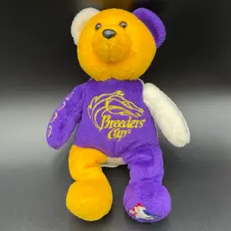 Breeders Cup 2000 Beanie Baby Bear With Tag