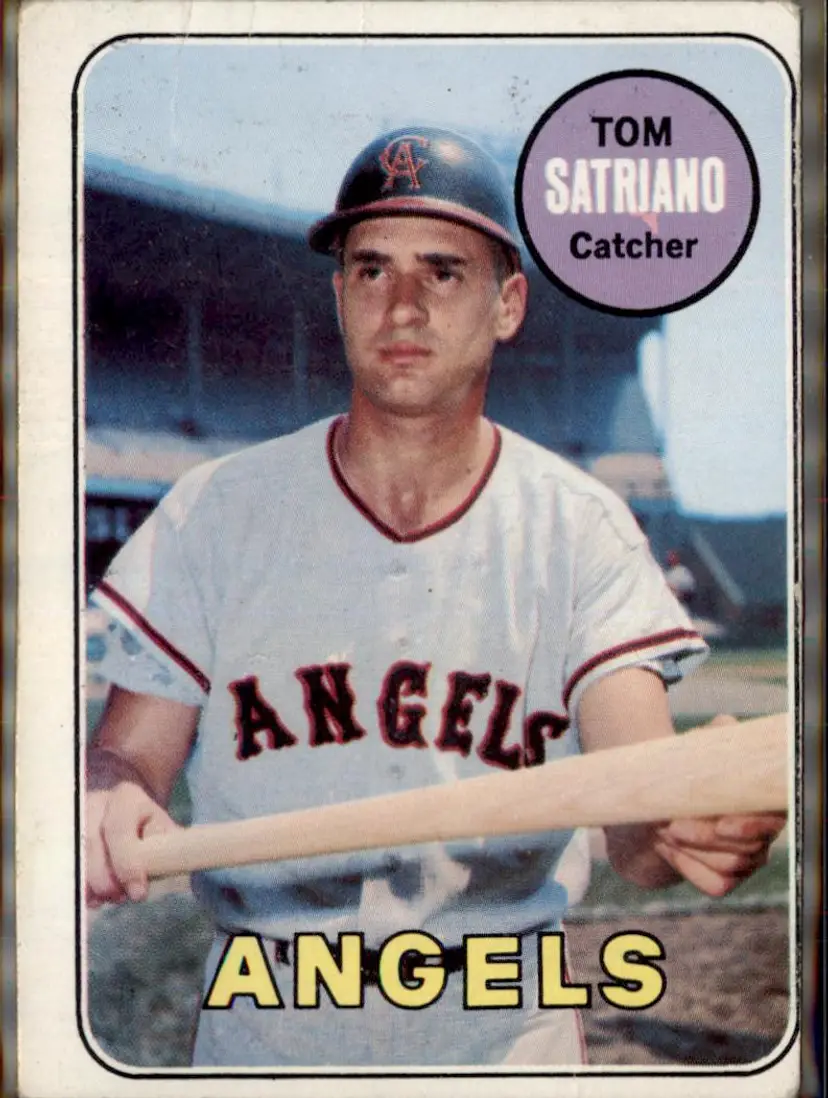 1969 Topps #78 Tom Satriano - (pk3) - California Angels