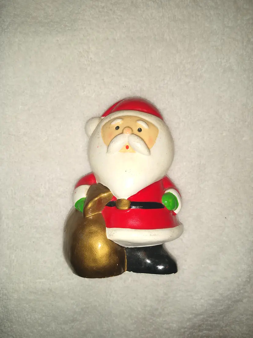 Vintage Santa Claus Coin Bank