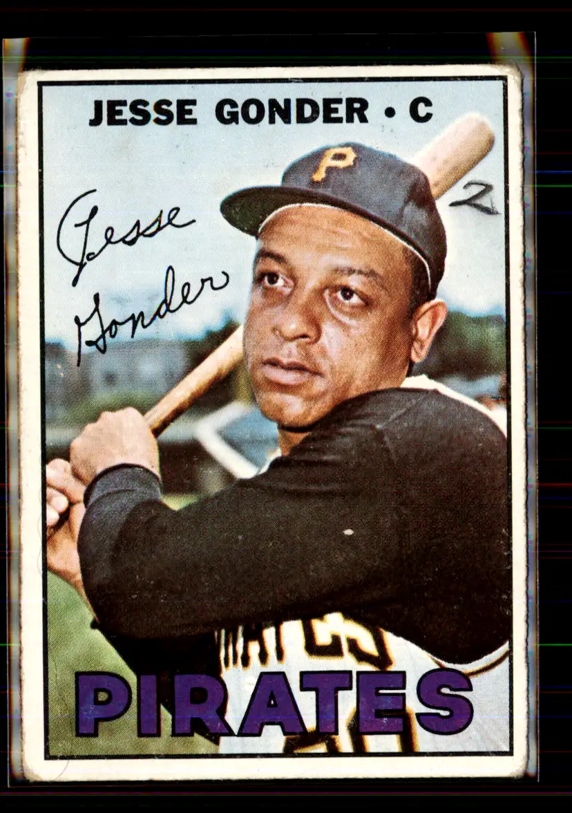 Jesse Gonder 1967 Topps #301 - (144) - Pittsburgh Pirates