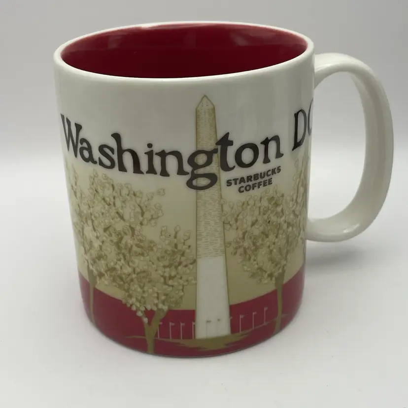 Starbucks WASHINGTON DC Coffee Mug 16oz Global Icon City Collectors Series 2011