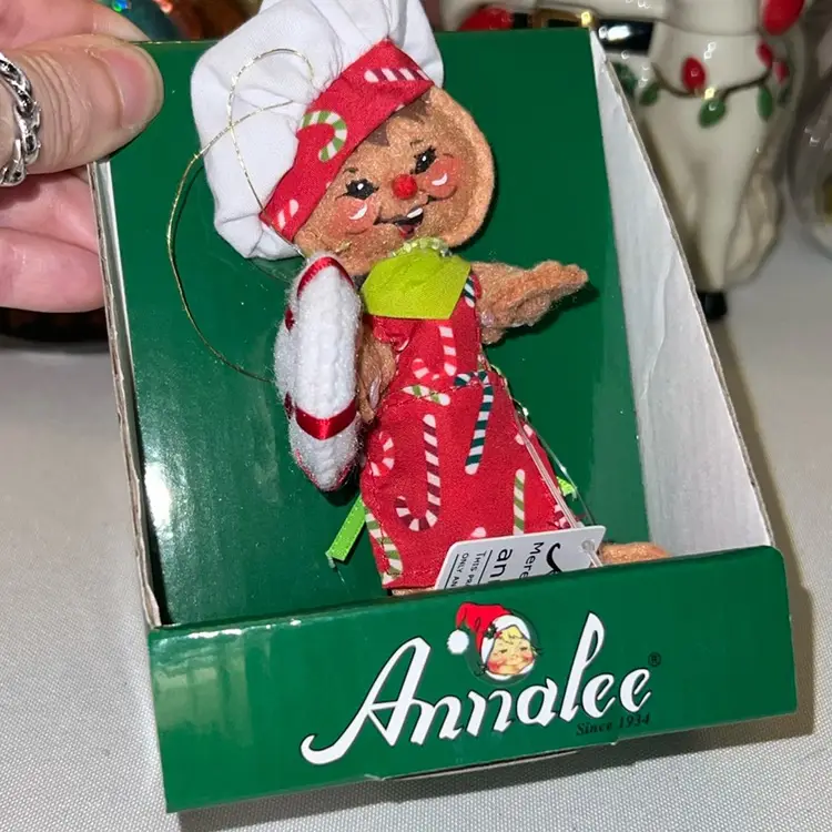 Annalee 5” Gingerbread Chef Ornament NWT