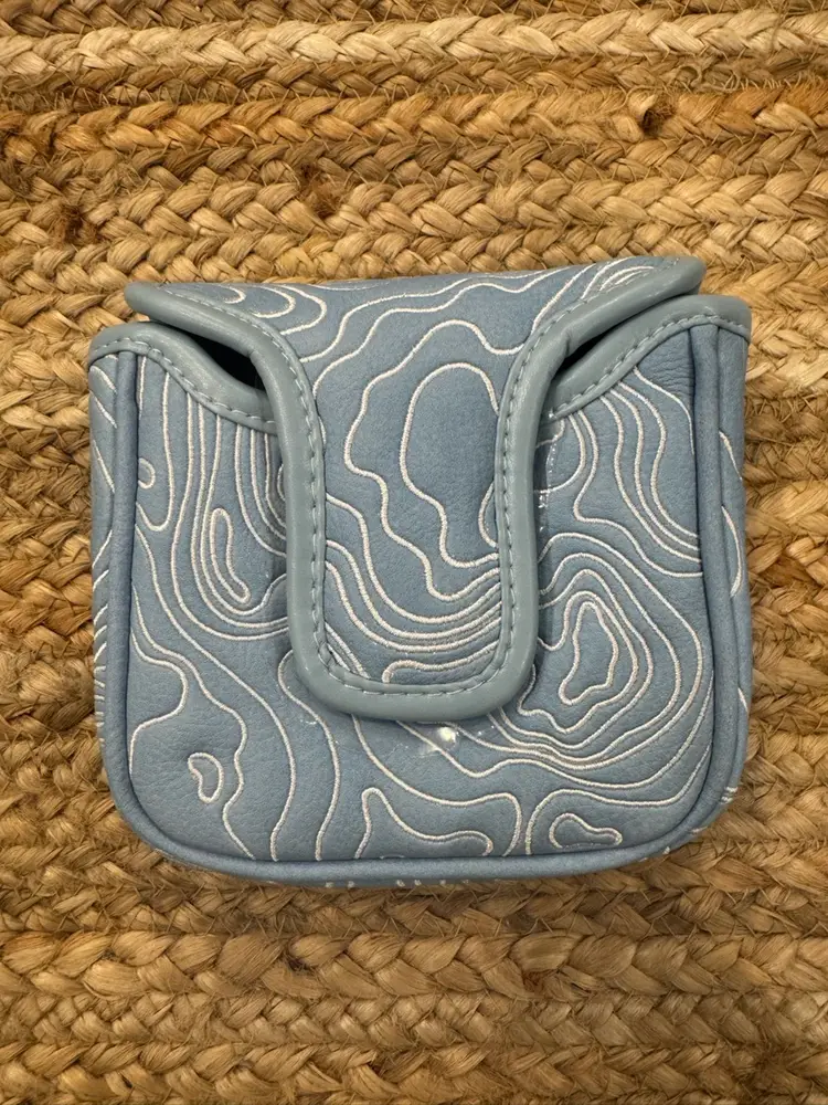 Blue Ridge Golf Co. Carolina Blue & Pure White Embroidery Topographic 2.0 Edition Mallet HC