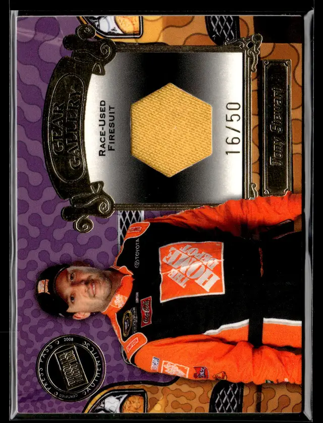 #134 2008 Tony Stewart RACE USED RELIC  *LIVE AUCTION*