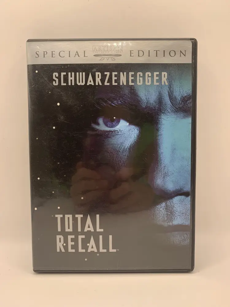 Total Recall (DVD)(1990) Rated R Widescreen Artisan
